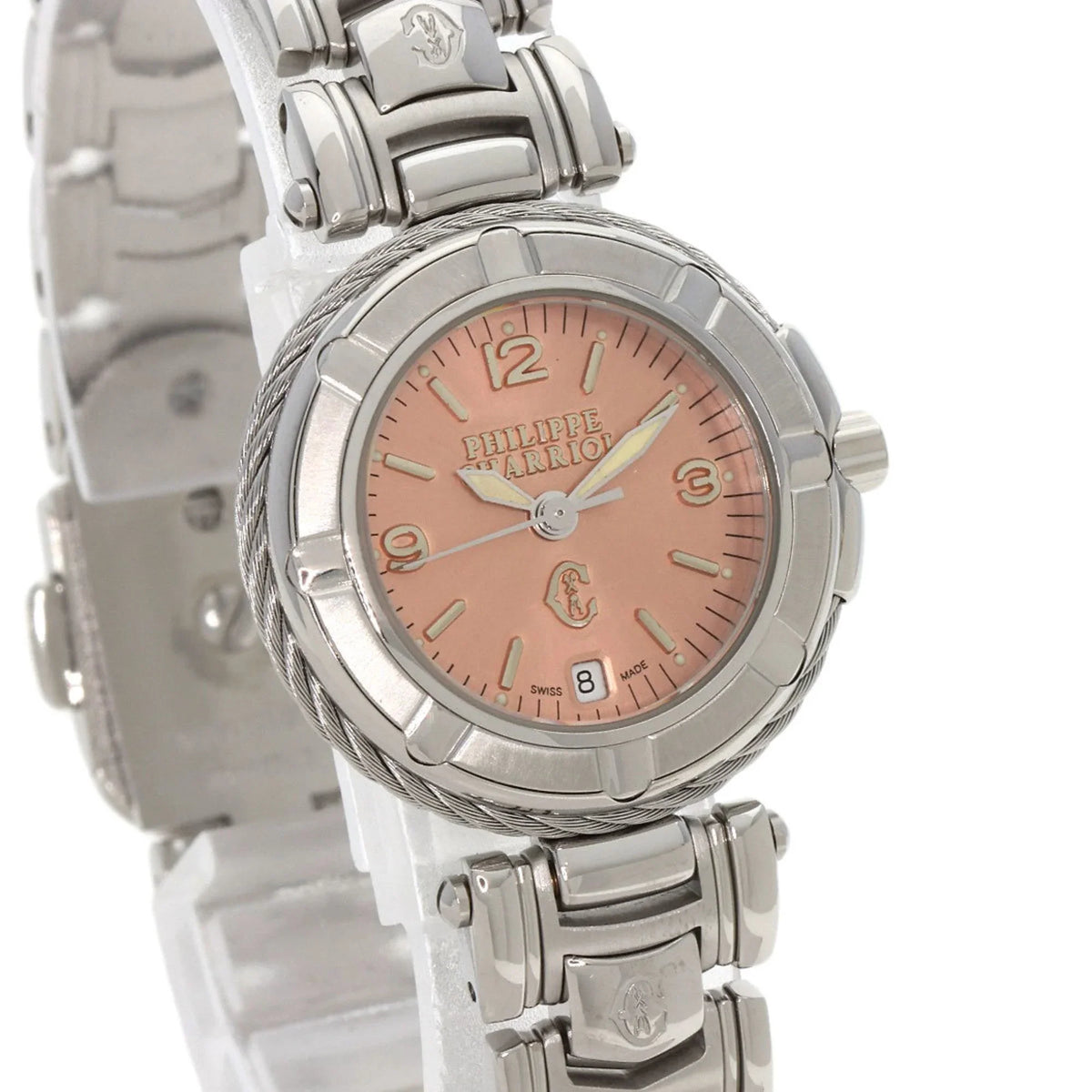 Ladies CHARRIOL PHILIPPE Philippe Steel/SS 53.97.2617 (Good) Celtic Charriol Watch Pre-Owned Stainless