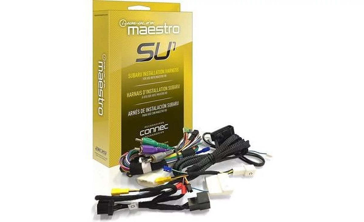 2008 Amp and Vehicles Receiver Connect and Wheel Backup Sub, Factory - Select iDatalink-Ready HRN-RR-SU1 Controls, in and ADS Camera 2014 Retain Subaru an Steering