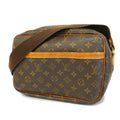 Shoulder M45254 (Good) Pre-Owned Reporter Ladies PM Brown Bag Monogram