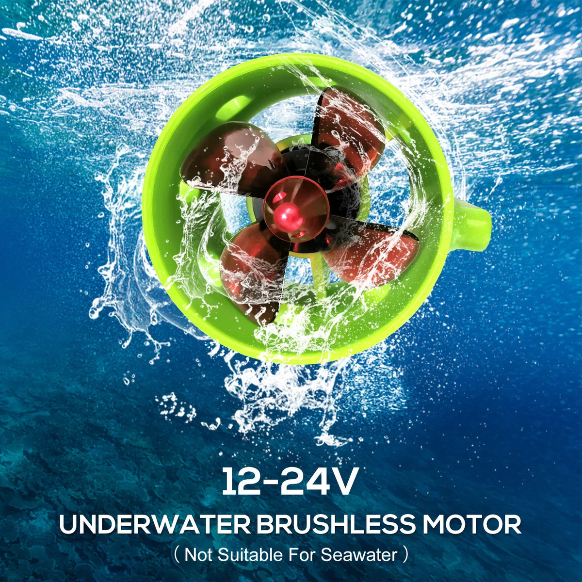 Propellers 4Blade Ship Boat Underwater Brushless Bait Performance with for 1000KV High Nest Motor
