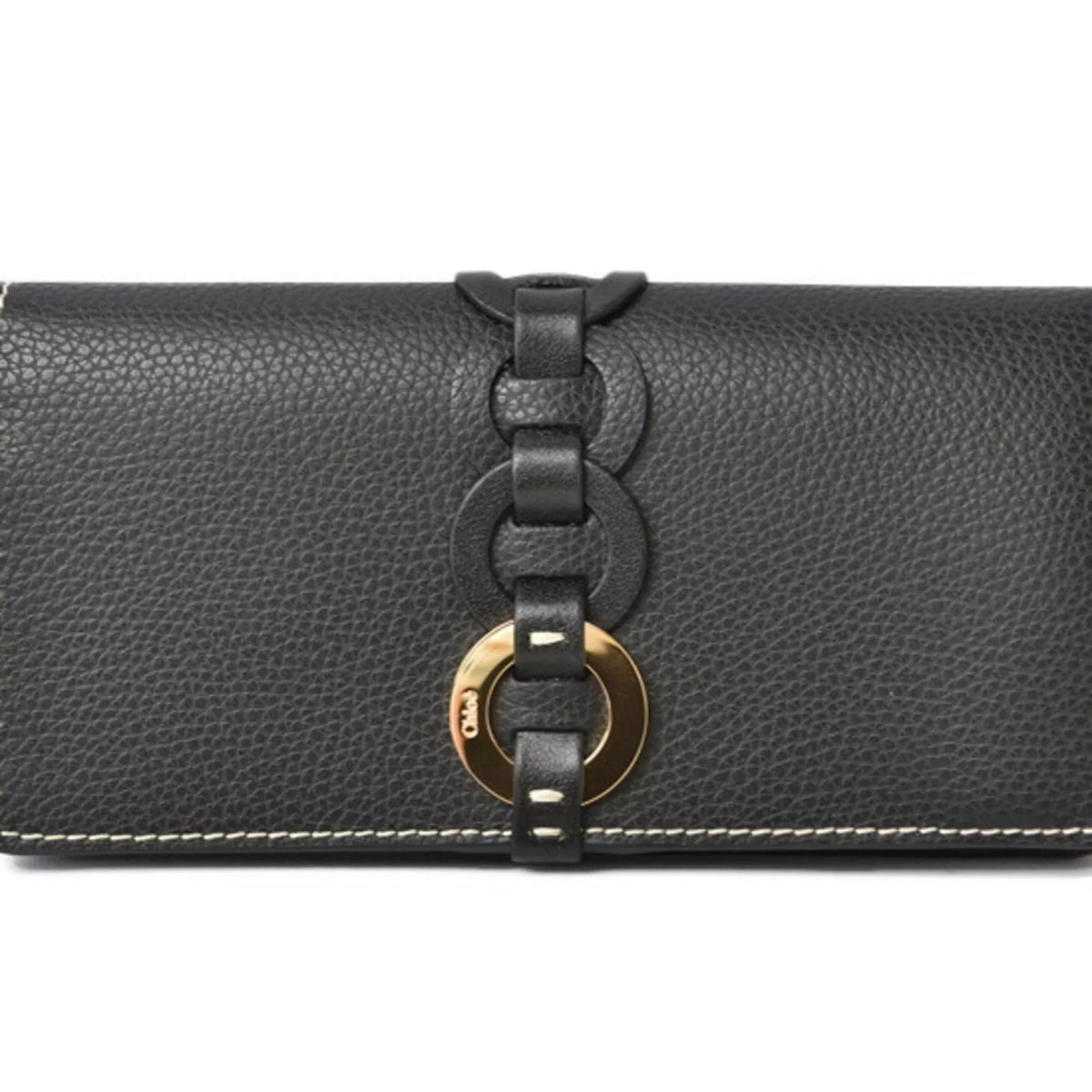 Black Chloe Long Pre-Owned Chloé CHC21SP115E04 (Like Darryl Wallet Daryl New)
