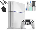 Console Gaming Kit Pre-Owned Cleaning With Like 4 (Refurbished: 500GB White, HDMI New) PlayStation Cable