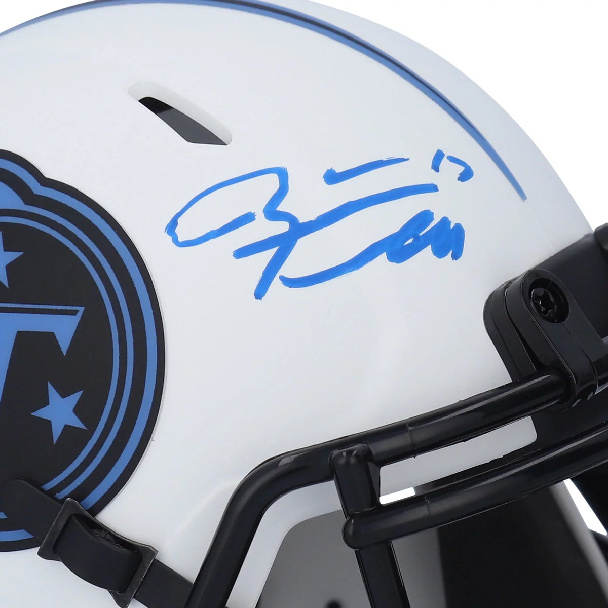 Titans Speed Tennessee Fanatics - Tannehill Mini Autographed Helmet Alternate Certified Lunar Riddell Eclipse Ryan Authentic
