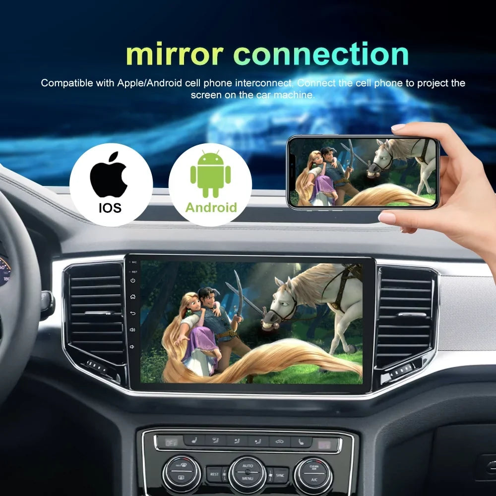 Honda GPS 4-64GB WIFI Stereo CAM Radio CRV Car Android13 1997-2001 Carplay For