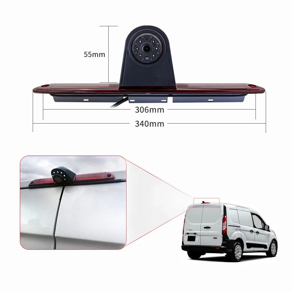 Backup Crafter Gecheer Sprinter/ Parking 7in Monitor) for (with Vans Brake -Benz