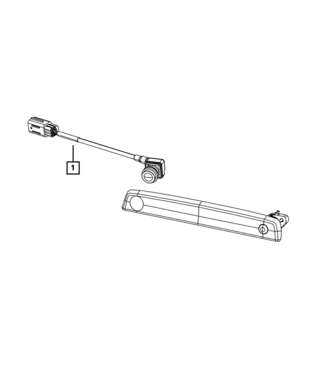 Genuine Mopar Camera 56054058AH New OE