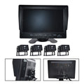 for DVR Monitor Video Camera Bus+4 Backup Driving Rear Truck 7" View RV Recorder B