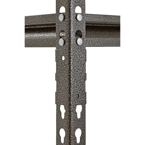 x Shelf; Muscle x 60"H Silver Rack per 5-Shelf 500 Steel lbs. Shelves, 12"D Capacity 30"W Freestanding