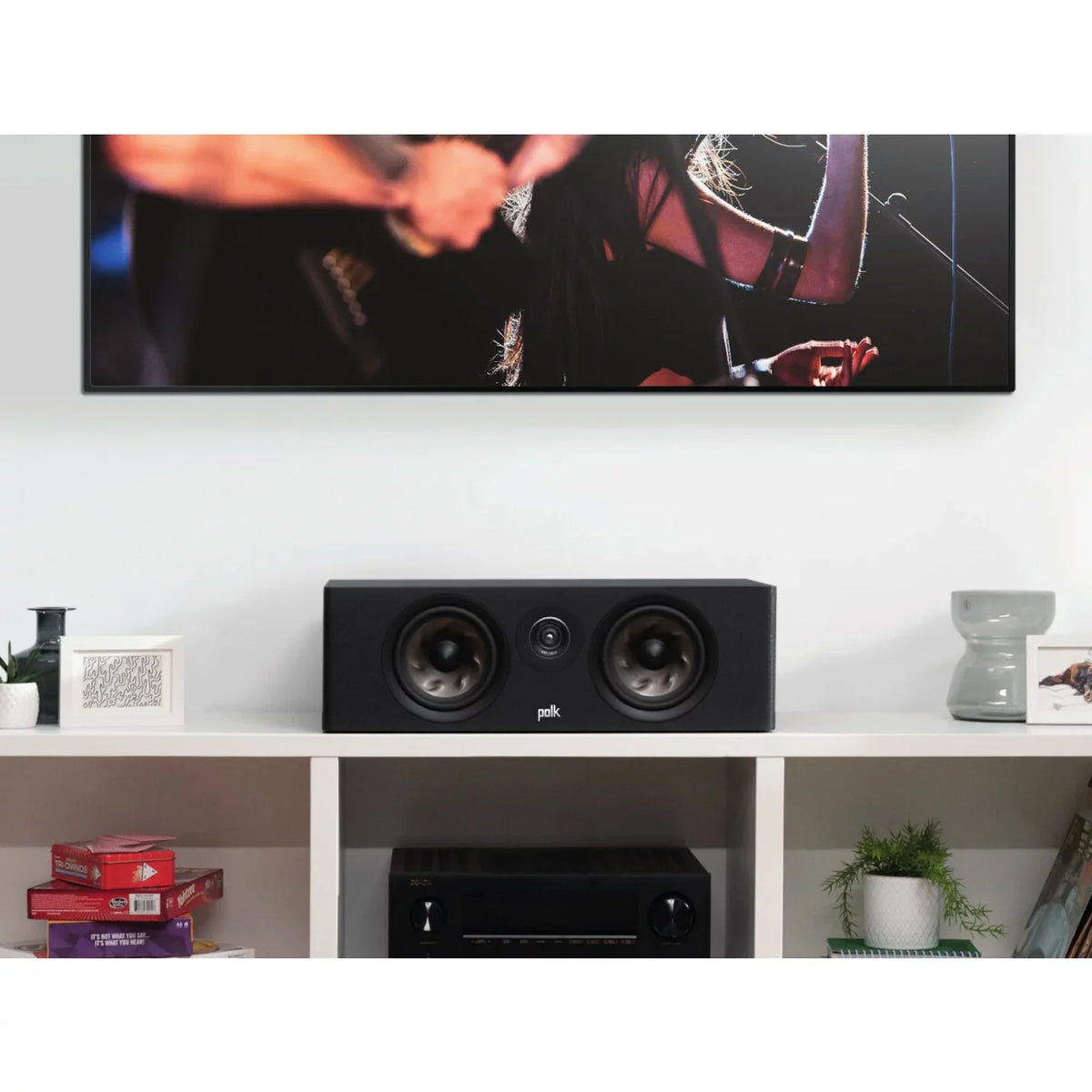 Black Speaker, W Reserve 200 RMS, R300 2-way Polk