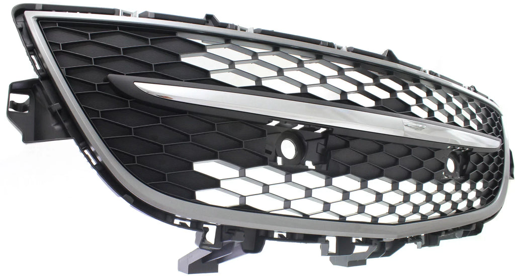 Lower Mazda Bumper Front, Grille Compatible Chrome 2010-2012 CX-9 With