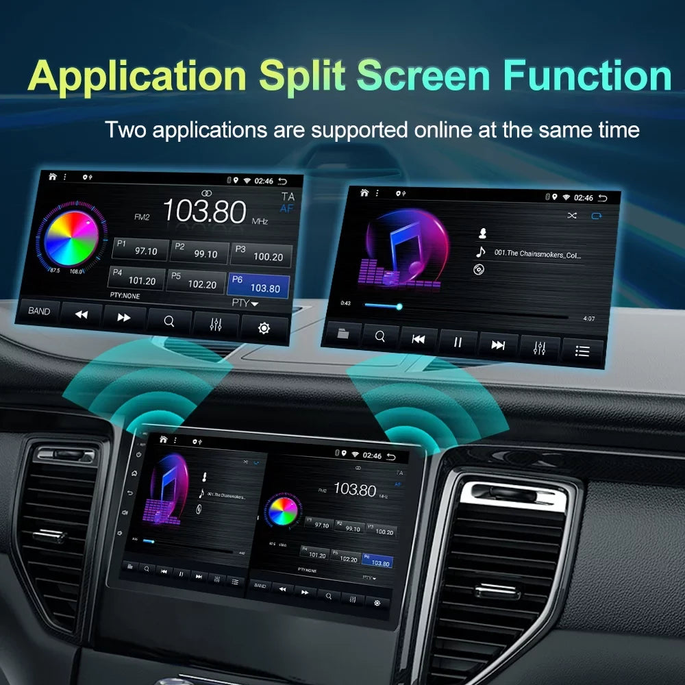 Honda GPS 4-64GB WIFI Stereo CAM Radio CRV Car Android13 1997-2001 Carplay For