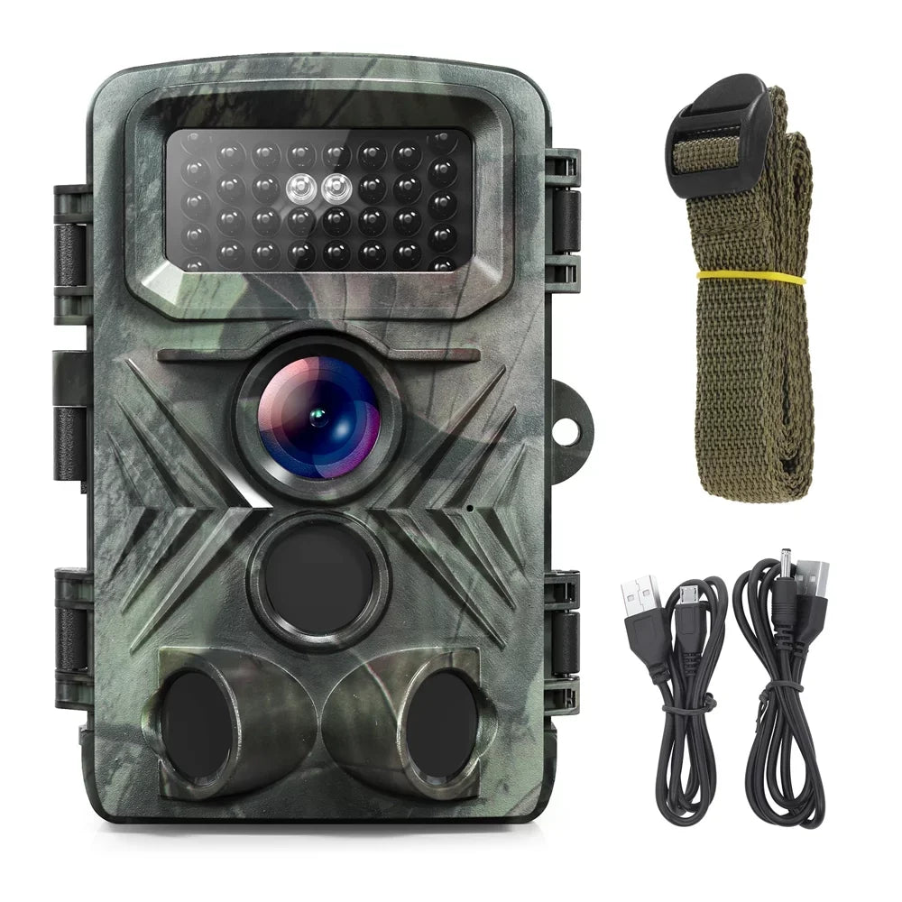 IP66 Use Hunts Camera Color TFT Inch 1080P 2.0 Detection Day Camera Night-Visions Field Night Outdoor Waterproof Display Trail 32MP Camera Infrared