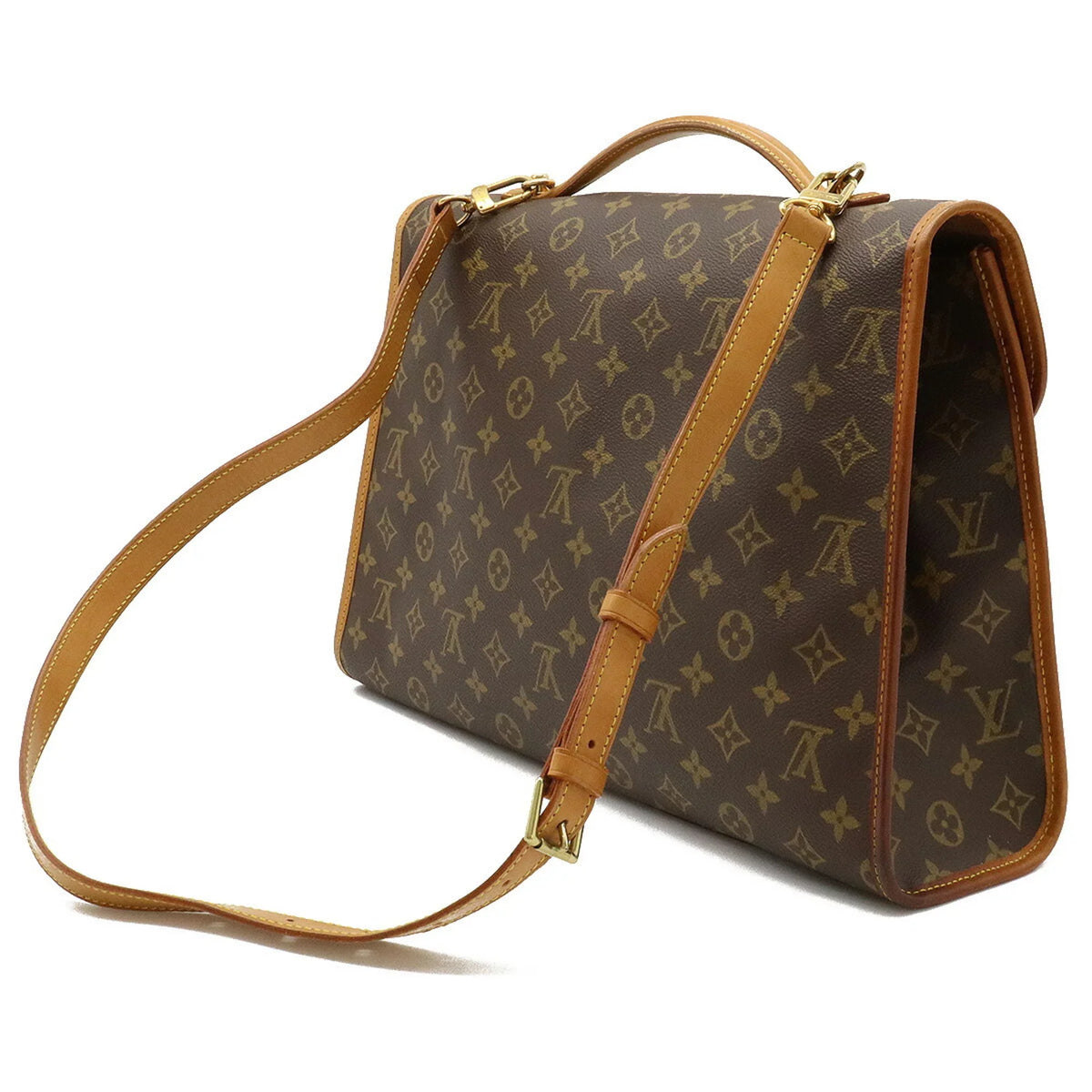41 M51121 Used Bag Authenticated Shoulder Monogram Beverly Handbag