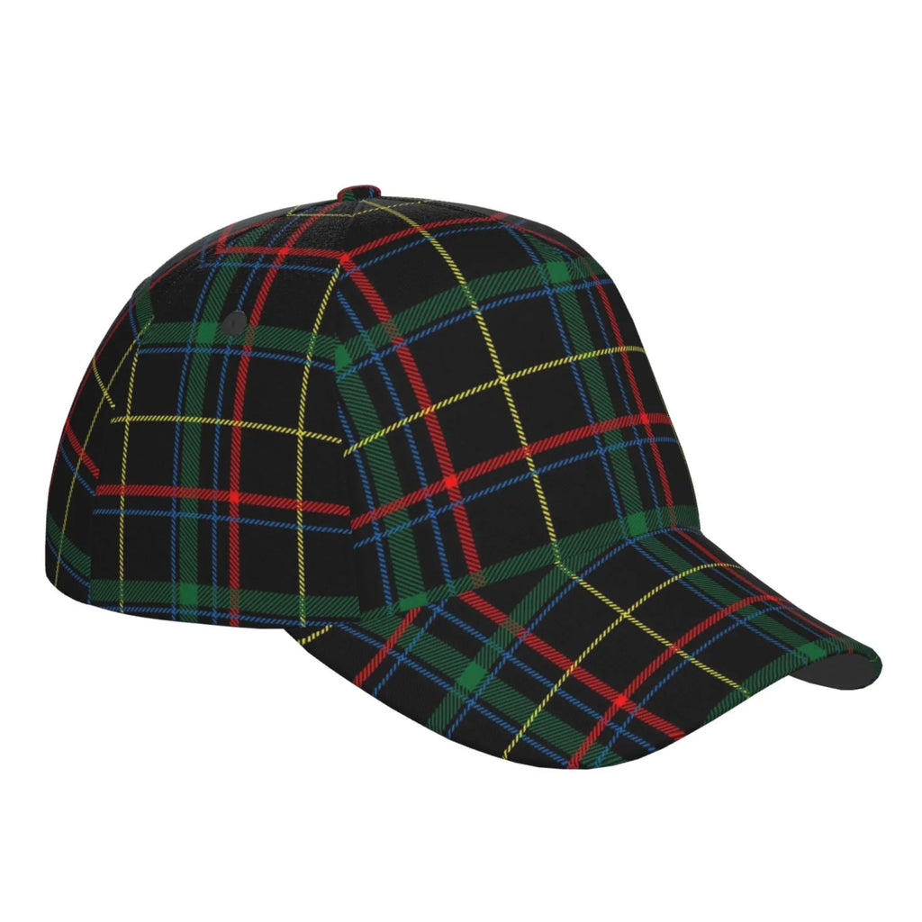 Size for Hat(Buffalo Workouts Plaid Green) Balery Seasons Activities Baseball Adjustable All Running Outdoor Dad Dark and Cap