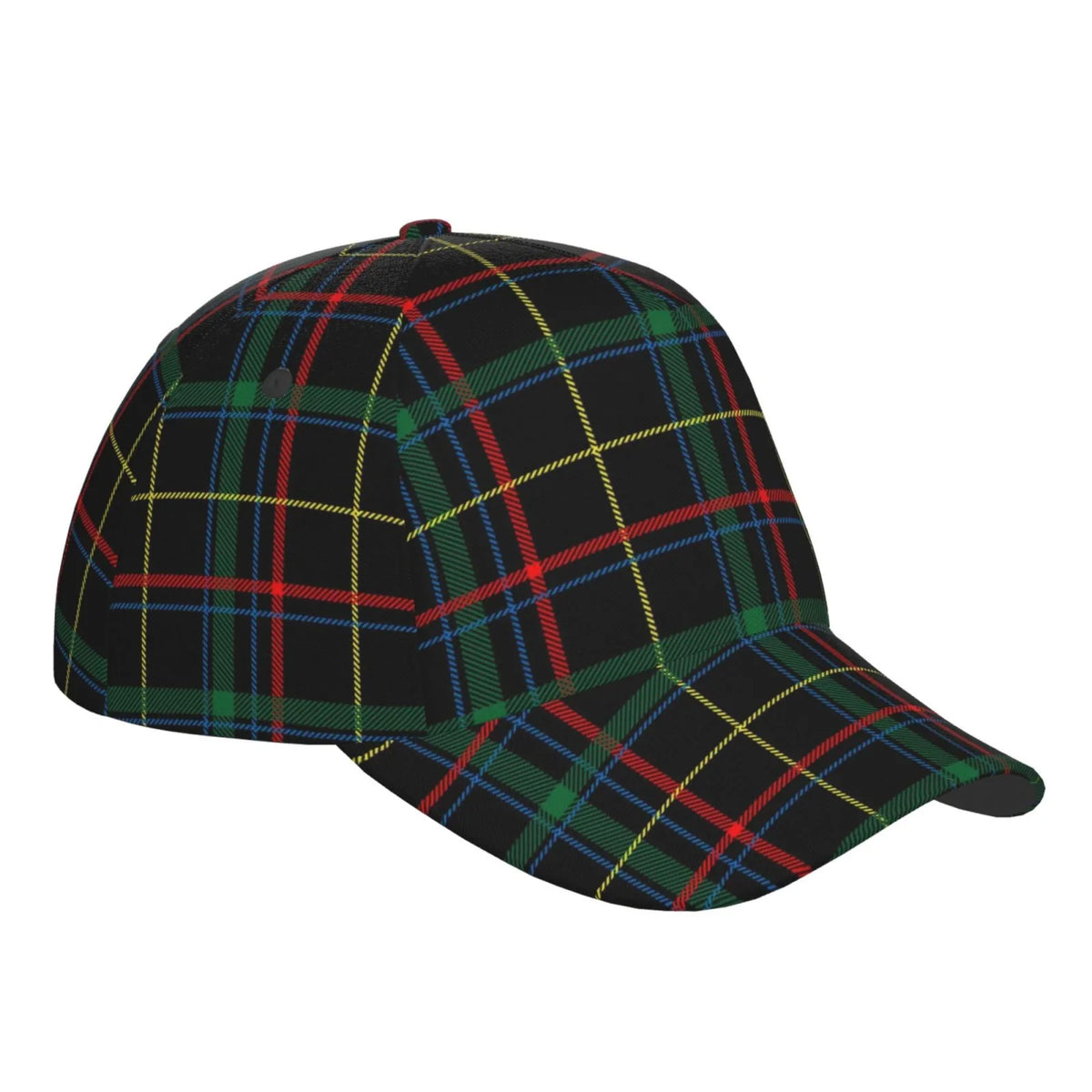 Size for Hat(Buffalo Workouts Plaid Green) Balery Seasons Activities Baseball Adjustable All Running Outdoor Dad Dark and Cap