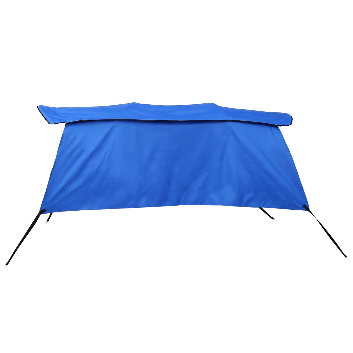 Bargains 600D with Blue 8'L Side x Unique Storage Bow Cover Top Canvas 4 Detachable Boot Blocks Bimini x 54"H 67"-72"W