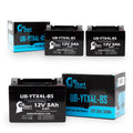 DS90, UpStart 90CC - 12V, 3-Pack Activated, 3Ah, Battery Free, ATV 2002 Factory Bombardier UB-YTX4L-BS Battery Replacement DS90F, Maintenance (Can-Am) for Quest
