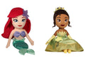 High Plush Ariel Mermaid & New Little & Quality Frog Tiana Doll Set Princess The 13”
