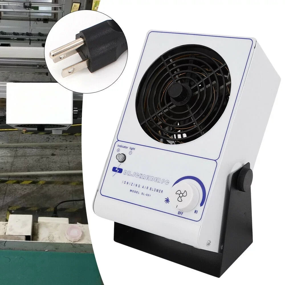 Blower Eliminating Electrostatic Electrostatic Oukaning Desktop Machine Air Ionizing