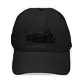 Printed - Black TRAINS CafePress VINTAGE Canvas Adjustable Cap Hat Baseball Cotton - Black