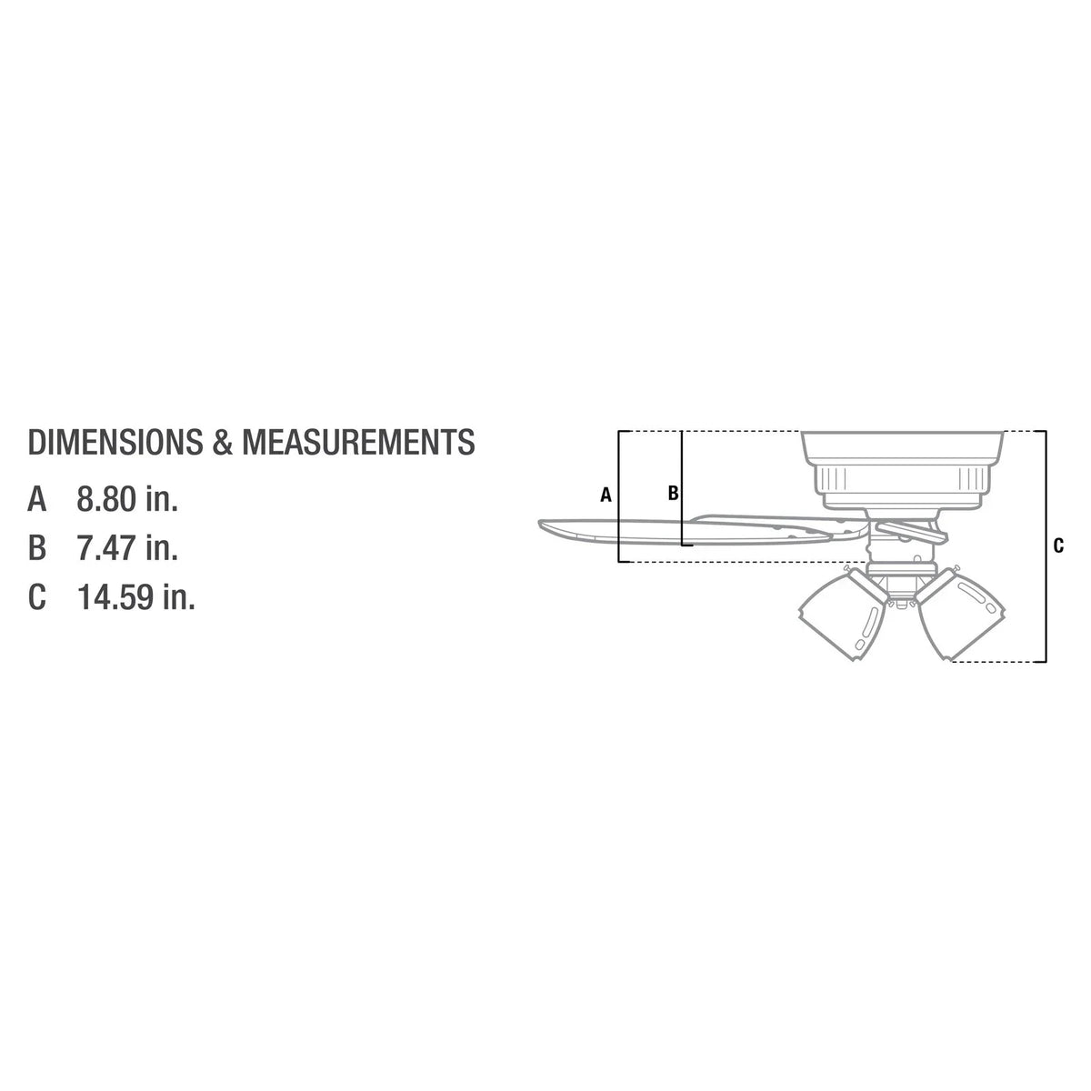 Snow Profile w/ Low Company White 52" Fan Fan Chain, Pull Hunter Builder Ceiling