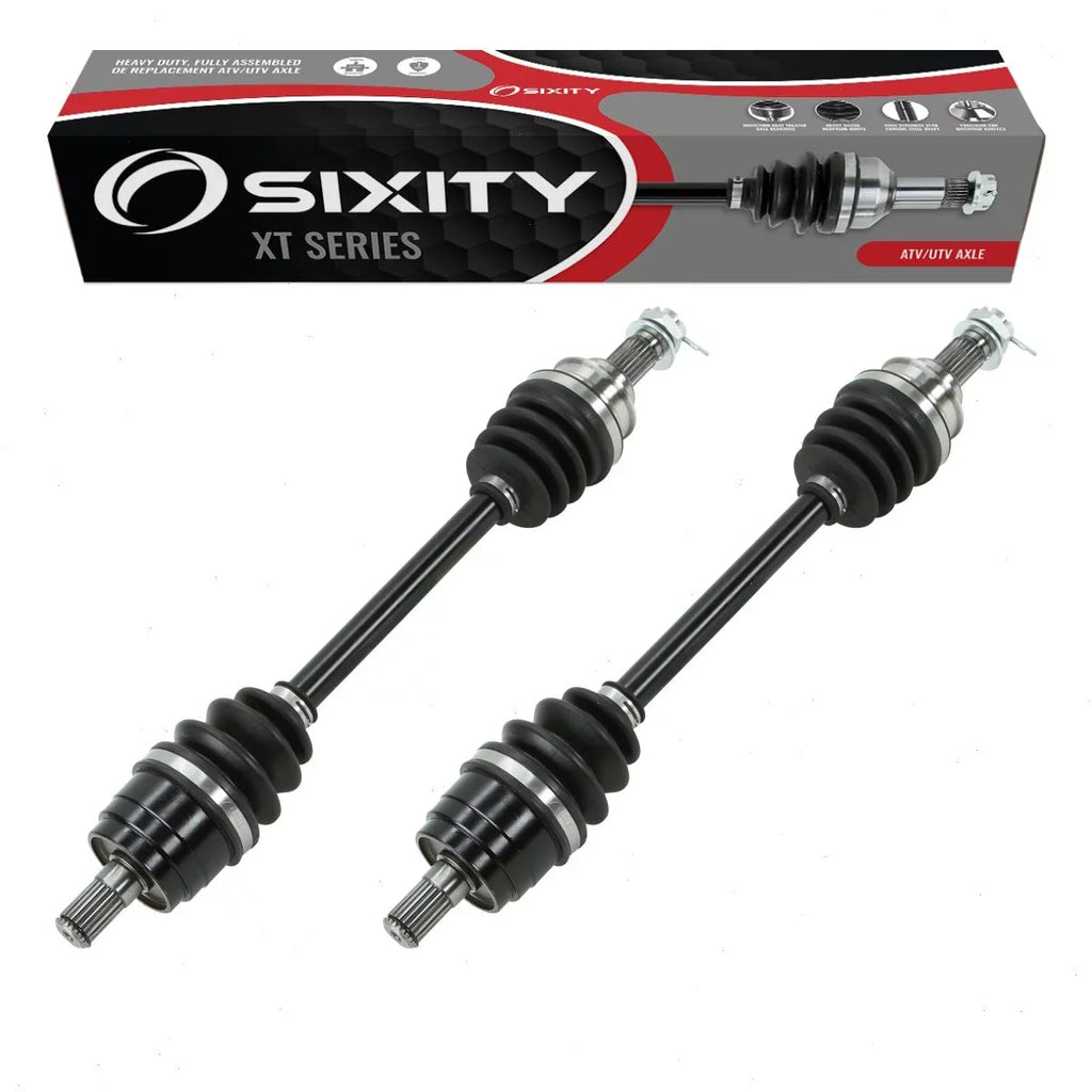 Rear & 2006 Sixity with 2008 2014 2007 TRX650 2005 2016 Honda compatible Axles Left Right Pair 2010 XT Rincon 2015 2012 CV 2011 2013 2009 TRX680