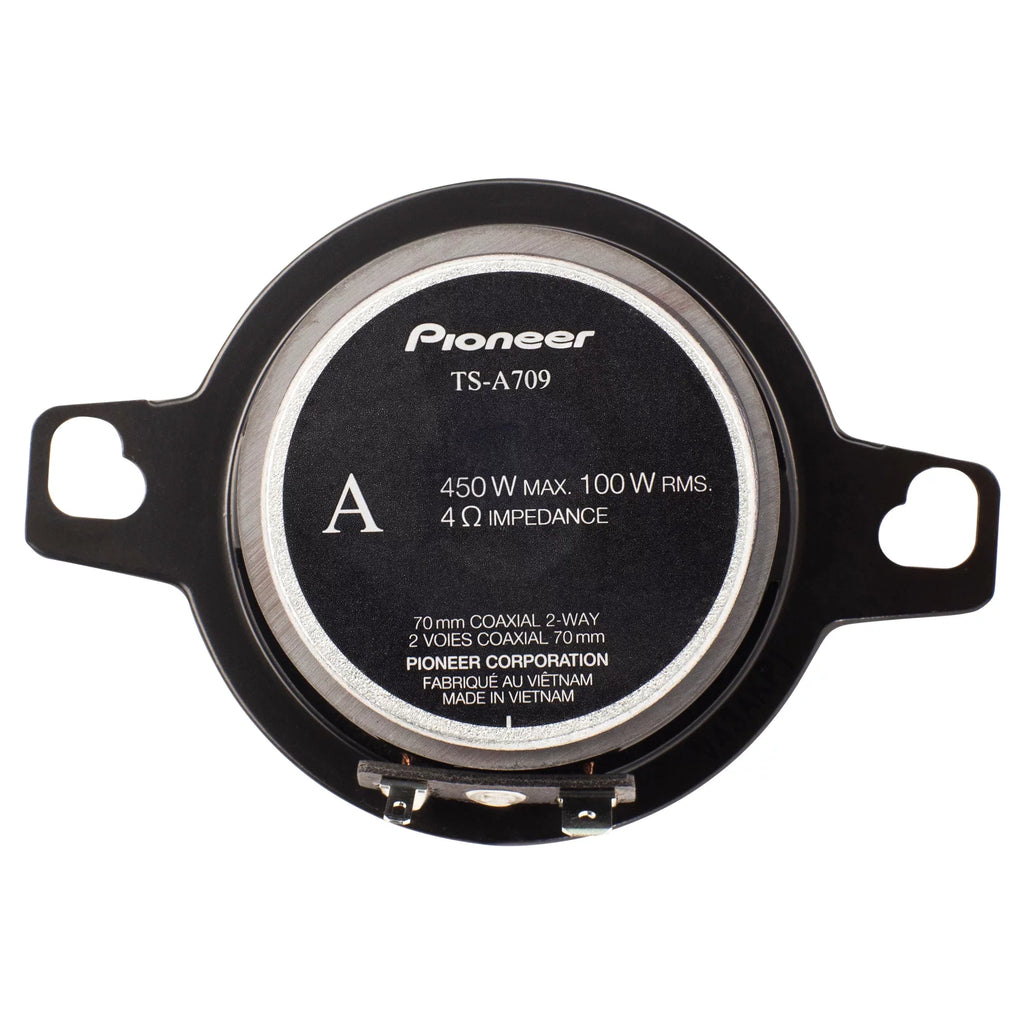 Speakers Pioneer Pair 450W 2.75-Inch - TS-A709 Coaxial 2-Way