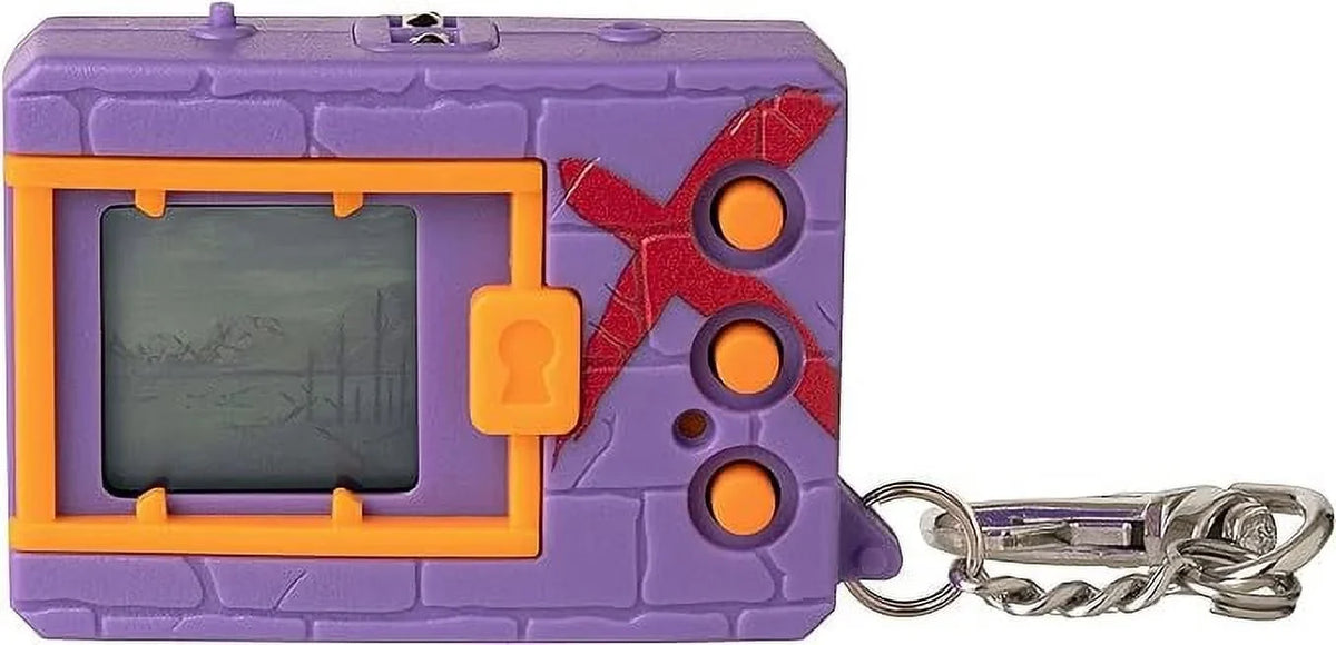 Bandai Red (41923) X Digimon Purple Pet - Virtual Digivice Monster &