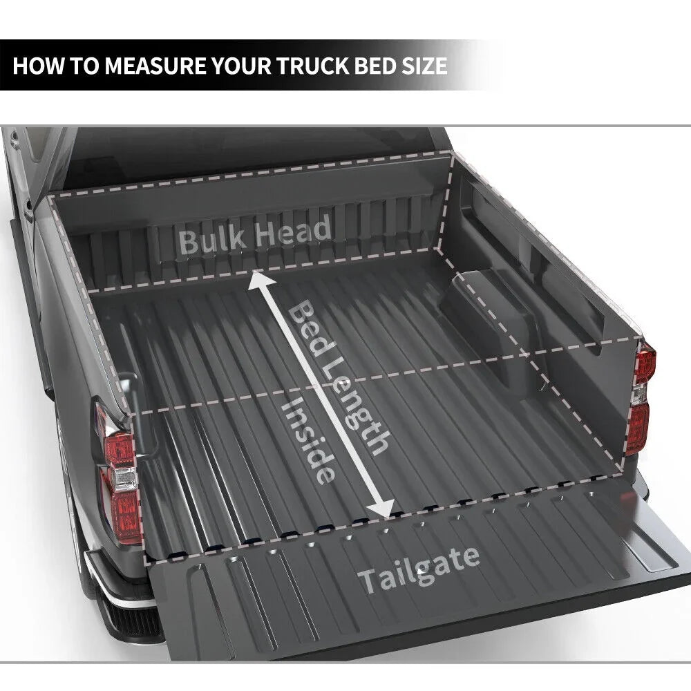 Tonneau Cover Roll Bed 5.7 Dodge Ledkingdomus Ram for Truck Rambox ft Soft 1500 up 2009-2023 Without Bed