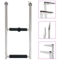 Stainless 2-step Carevas Folding Boarding Steel Ladder