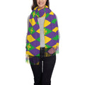 Shawl Print Art Winter Warm Bingfone Large Elegant Mardi Soft For Wrap Women Gras Scarves Feel Gifts- Scarf Cashmere