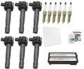 Tune Acura Plugs 3.5L Spark 2015-2020 Up TLX Coil Kit Ignition & Platinum For