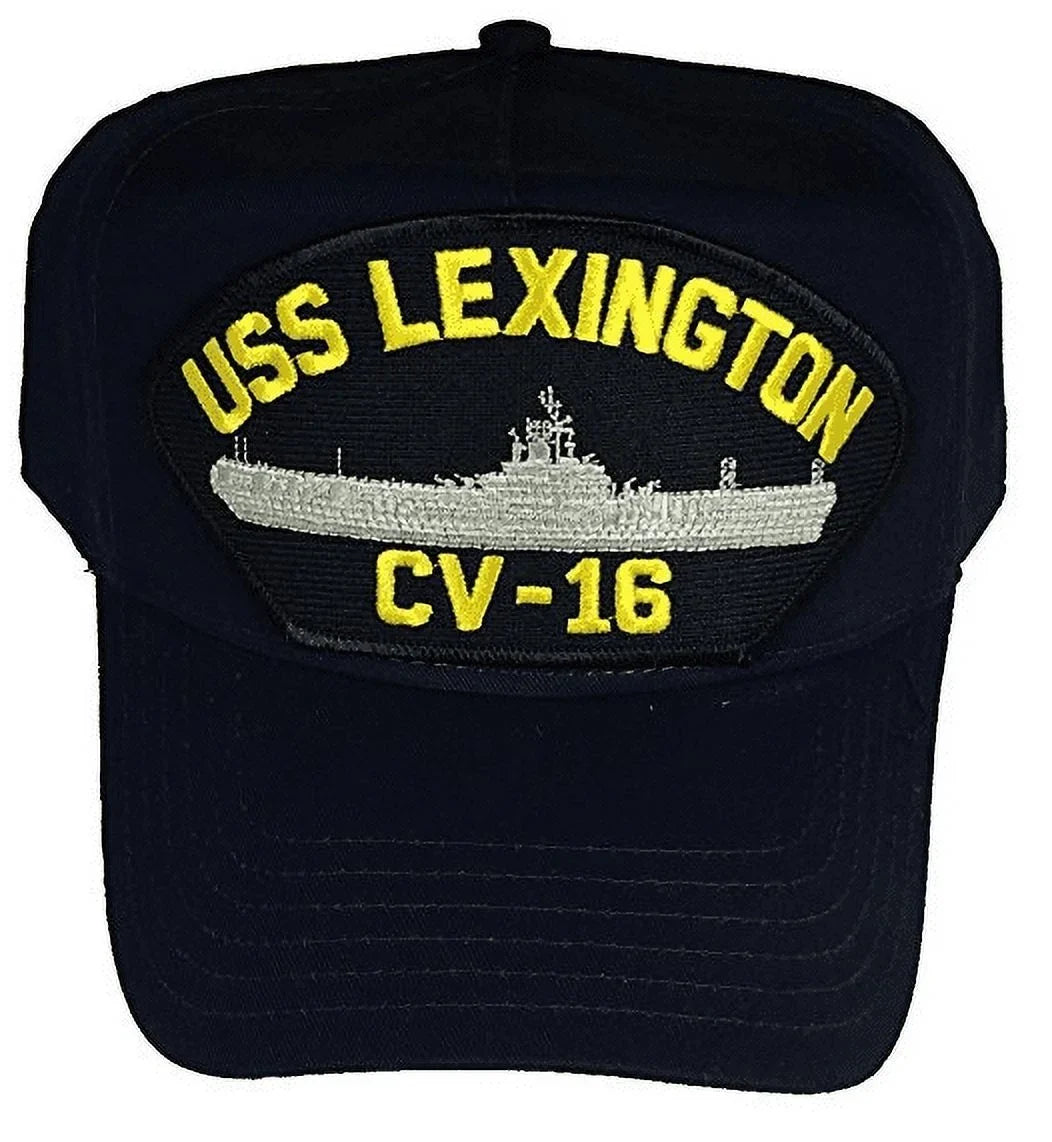 BLUE GHOST CLASS AIRCRAFT ESSEX CV-16 NAVY LEXINGTON HAT USN CARRIER USS SHIP