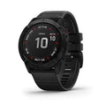 Features Fenix Multisport 6X GPS Garmin Watch, Grade-Adjusted and 010-02157-00 Pulse Pace Pro, Mapping, Sensors, Black Music, Ox Guidance Premium
