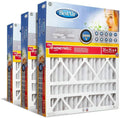 Air x x Models, of AC BestAir & For 3 13, 25" 4", Pack HW2025-13R 100%, Allergens Honeywell MERV Furnace Fits Filter, 20" Contaminants, Removes