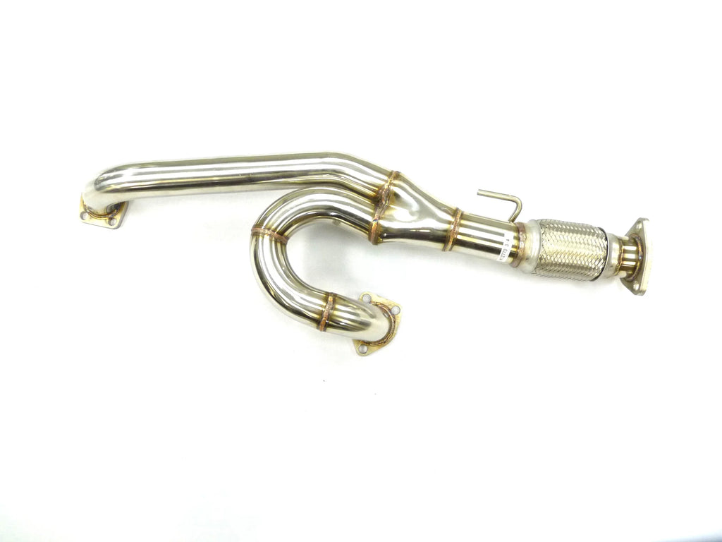 OBX-RS 2009 Acura For Fitment Stainless J37 By FWD Only Pipe thru Flex TL Steel J35Z 2014 V6