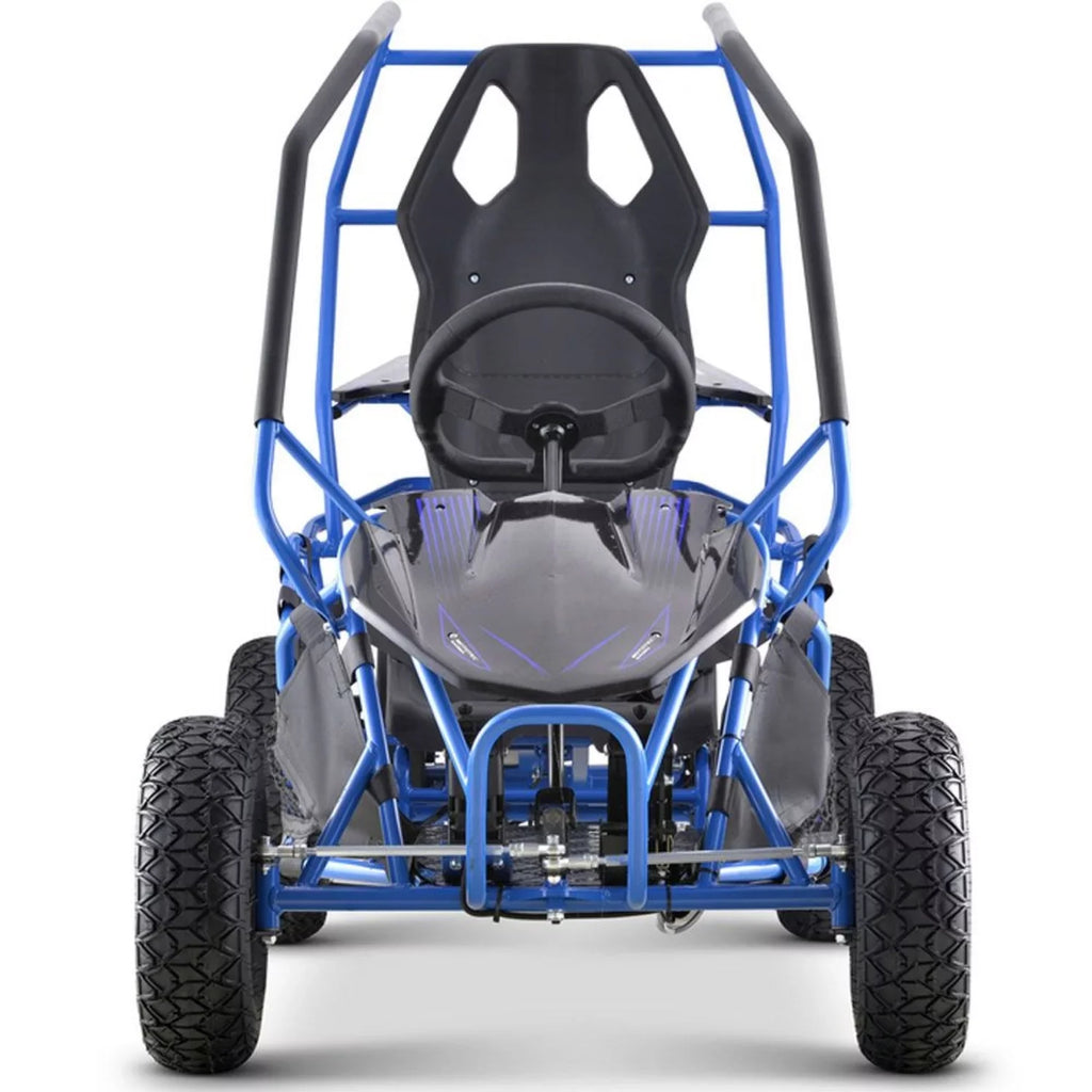 Go 1000w Kart Electric MotoTec Maverick Blue 36v