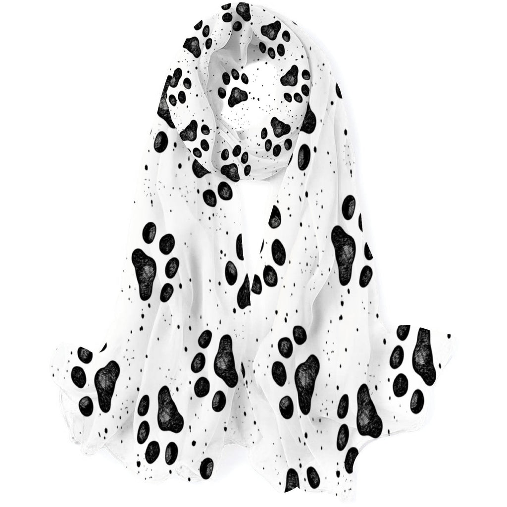 Women Packed Headscarf Sunscreen Gift Oblong for Scarf Long Wraps FREEAMG Wraps Hair Shawls Neck Large Paw Silk