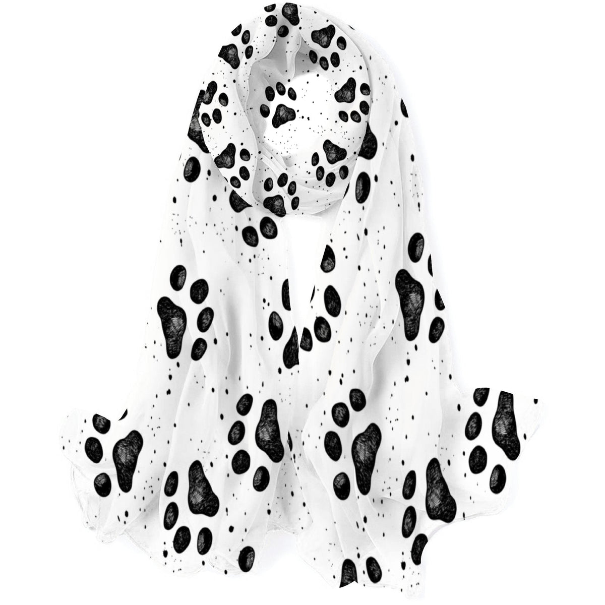 Women Packed Headscarf Sunscreen Gift Oblong for Scarf Long Wraps FREEAMG Wraps Hair Shawls Neck Large Paw Silk
