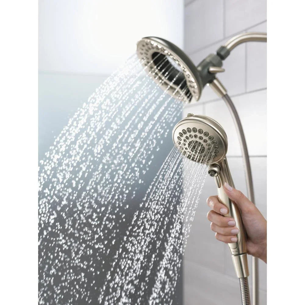 Head In2Ition Two-In-One Delta Shower Faucet 5-Mode Massage