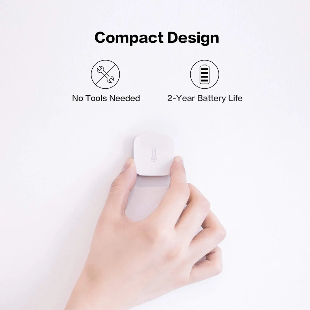 REQUIRES Sensor Automation Temperature HUB with Home HomeKit Smart Monitoring for Sensor Humidity and Compatible Aqara AQARA Remote