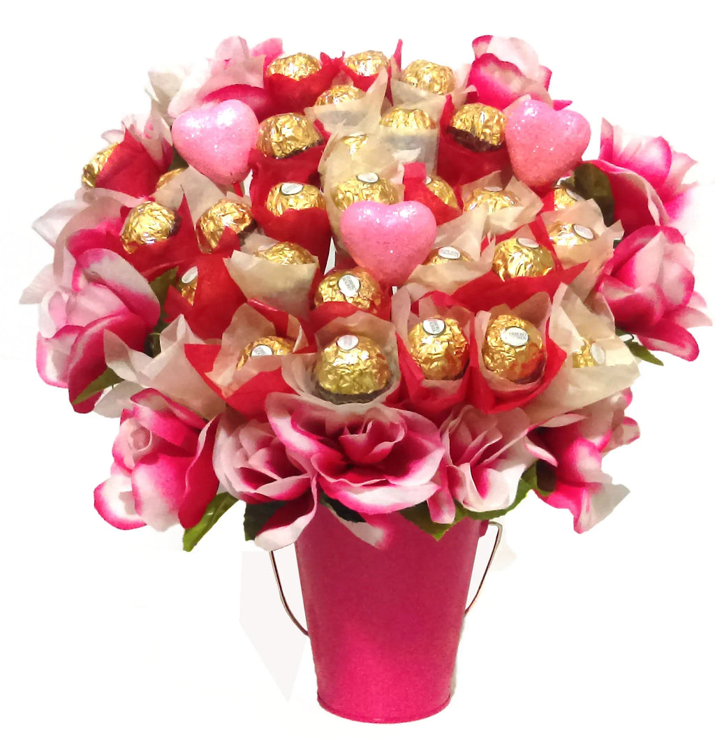 Pink Ferrero Rose Bouquet