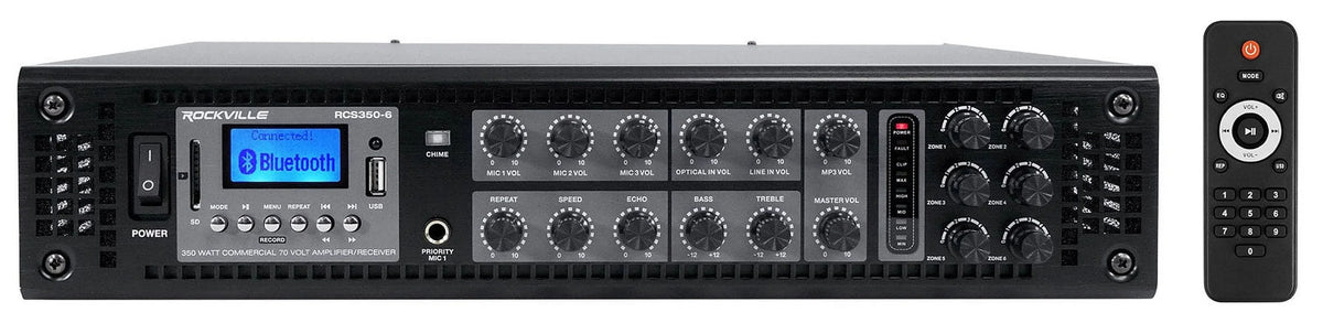 5.25" (8) Commercial JBL CONTROL Landscape 85M 70v Outdoor Speakers+Amplifier
