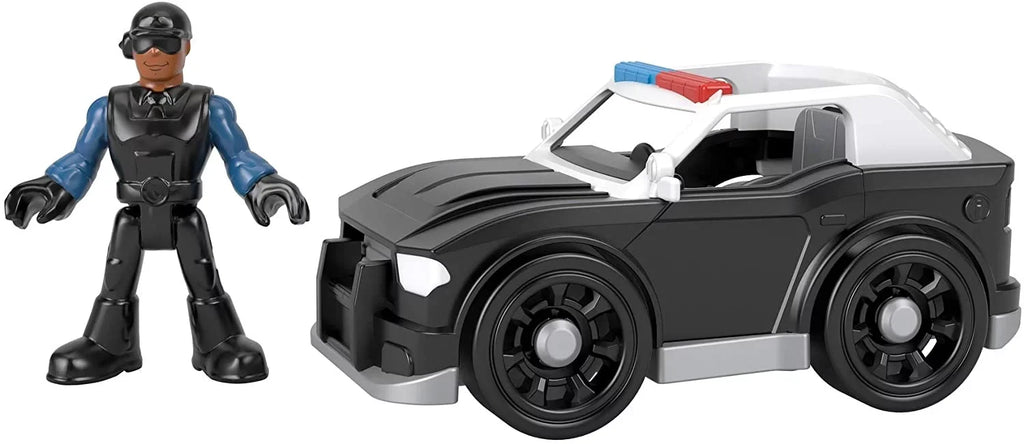 Car Push-Along Toy Super Imaginext and Cruiser, Police Figure Set Fisher-Price Character