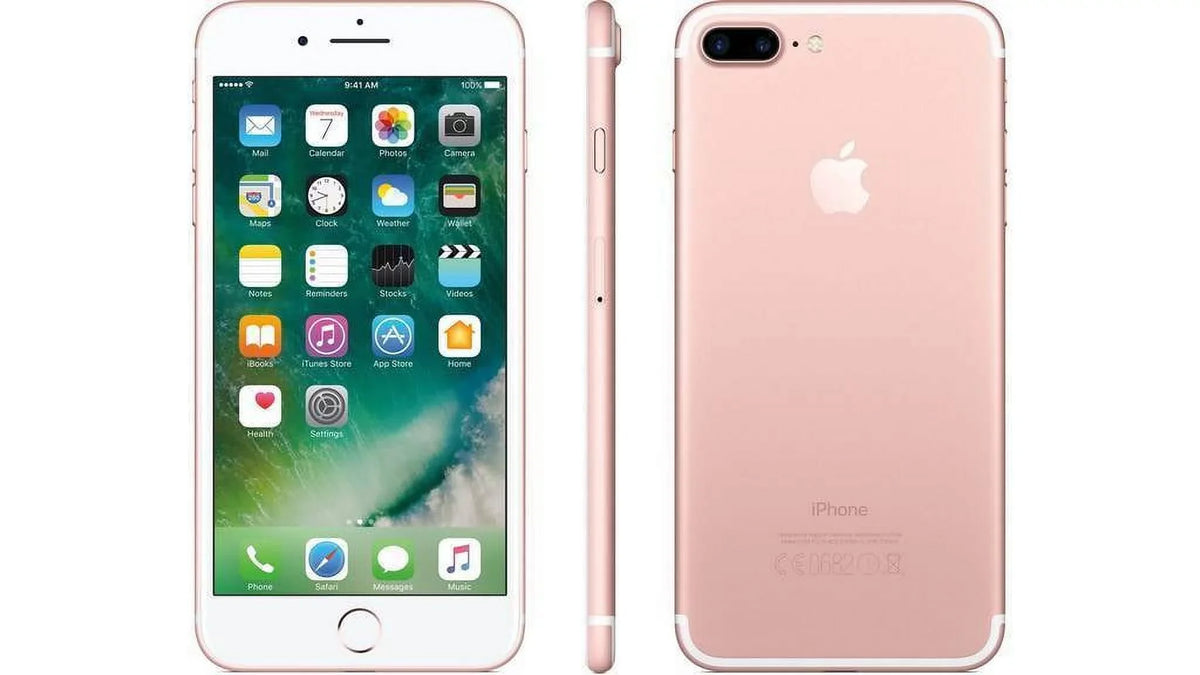 128GB (Refurbished) AT&T iPhone 7 Gold Plus Restored Rose