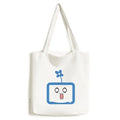 Small Original Tote Happy TV Clover Surprised Casual Bag Shopping Handbag Canvas Satchel