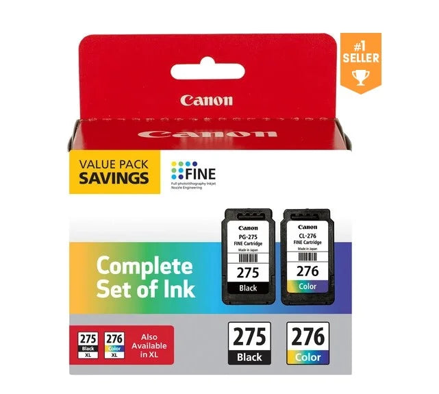 CL-276 PG-275, Ink Set of Complete Canon Value Pack