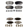 Semi-Metallic KPF-100515 Front CX-5 Pads Rear Mazda 2019-2022 Kit For Turbocharged Brake