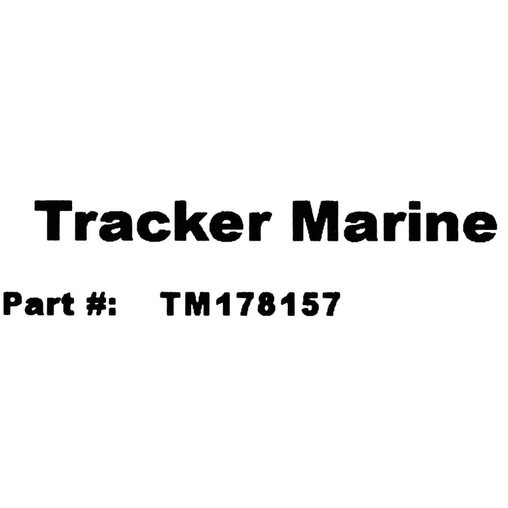 Non-Skid 7 1/4 10 Rubber 3/4 Inch Boat Tracker Mat x | Black TM178157