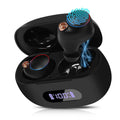 Dual IPX5 Lenovo with True Bluetooth Bluetooth M9 5.2 Wireless Black, Balanced, Tab + Charging Earbuds Bass Connection, UrbanX Boost Resistance, Connect, Case, Water Compatible